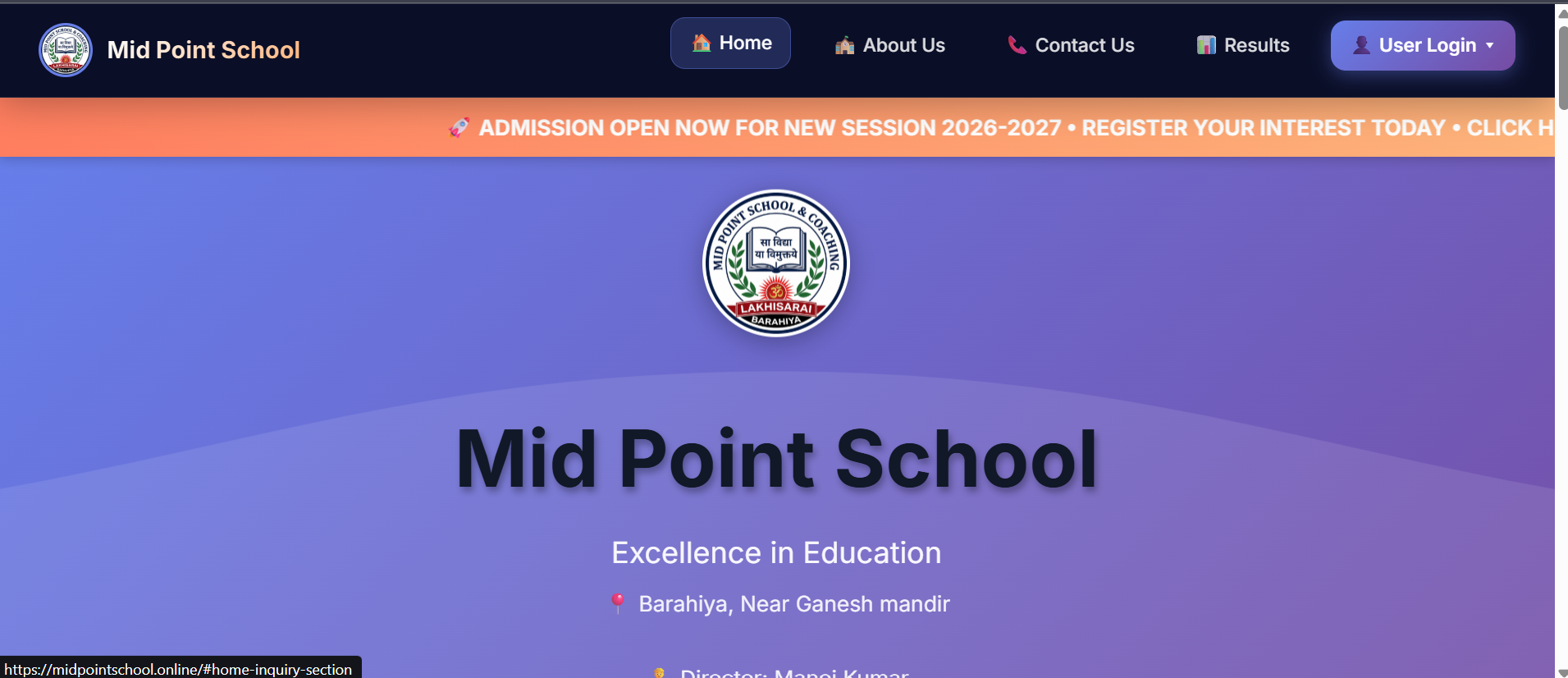 SchoolCraft Admin Dashboard